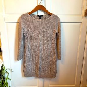 Cable knit dress_XSP
